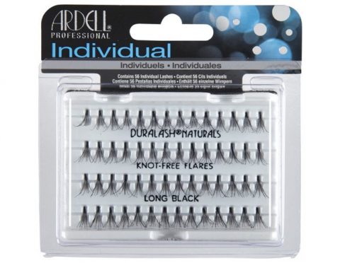 Ardell Lashes - Individual knot-free Flares - LONG BLACK