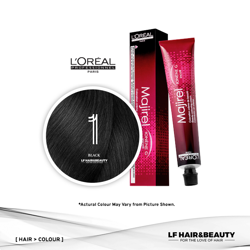 L'Oreal Majirel Permanent Hair Color 1 Black 50ml
