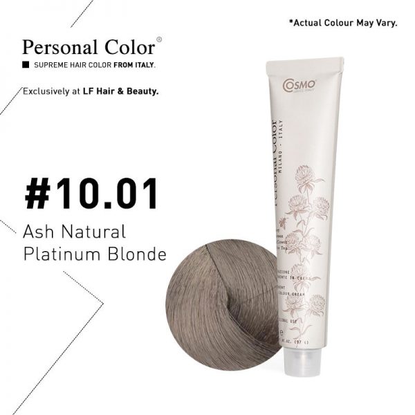 Cosmo Service Personal Color Permanent Cream 10.01 - Ash Natural Platinum Blonde 100ml