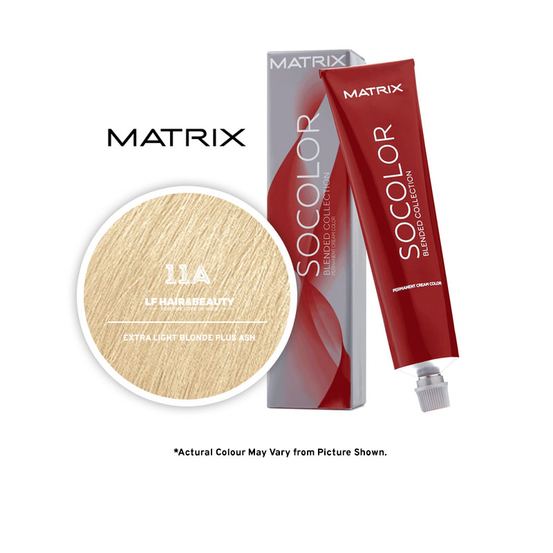 Matrix SoColor Blended Collection 11A Extra Light Blonde Plus Ash - 85g