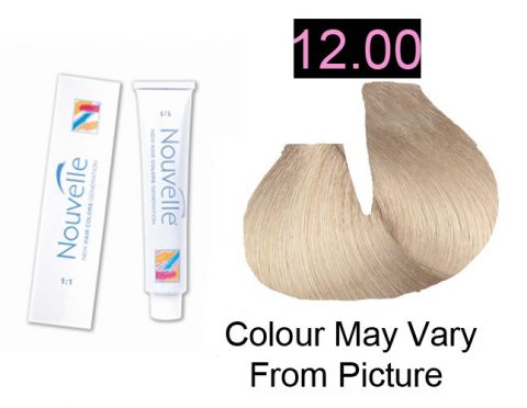 Nouvelle - Permanent Hair Color 12.00 Ultra Light Blonde Plus 100ml