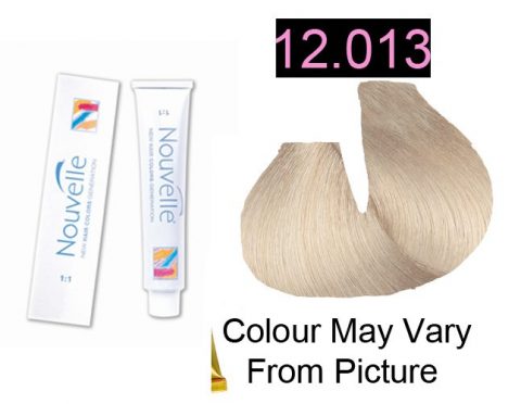 Nouvelle - Permanent Hair Color 12.013 Ultra Light Beige Blonde Plus 100ml
