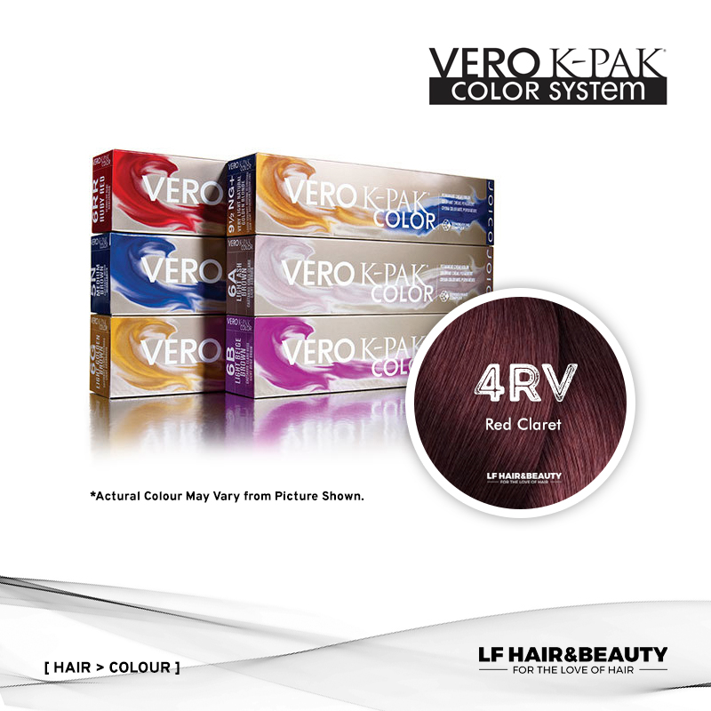 Joico Vero K-PAK Color 4RV Permanent Color - Red Claret 74ml