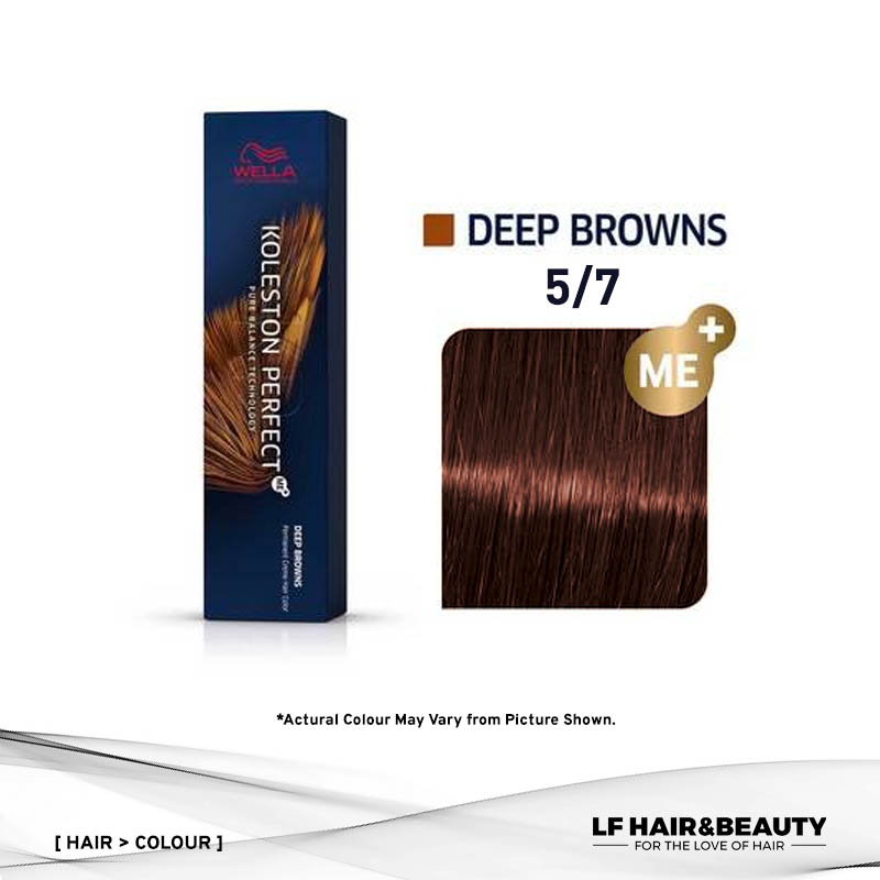 Wella Koleston Perfect Permanent Cream 5/7- Light Brown Brown 60g - LF Hair  and Beauty Supplies