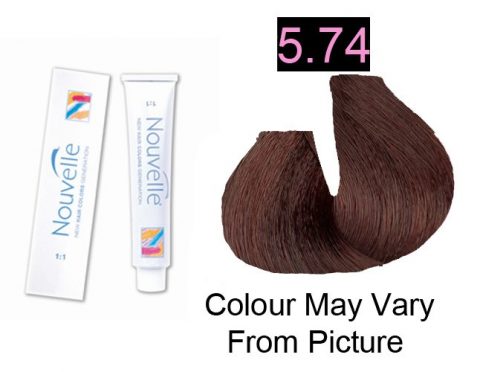 Nouvelle - Permanent Hair Color 5.74 Rosewood 100ml