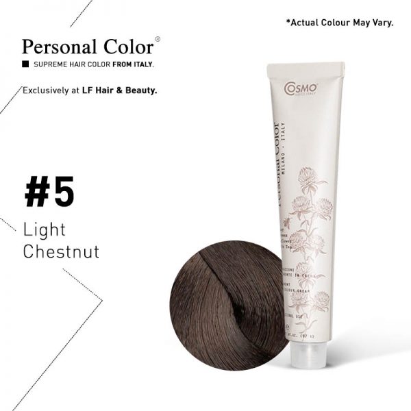Cosmo Service Personal Color Permanent Cream 5 - Light Chestnut 100ml