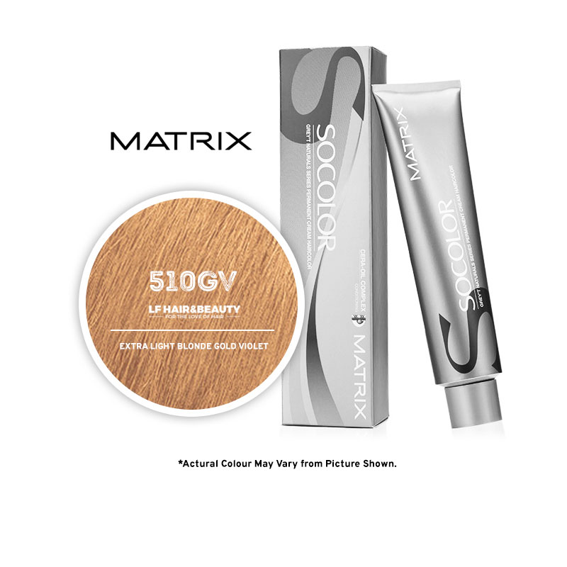 Matrix SoColor Grey'T 510GV Extra Light Blonde Gold Violet - 85g