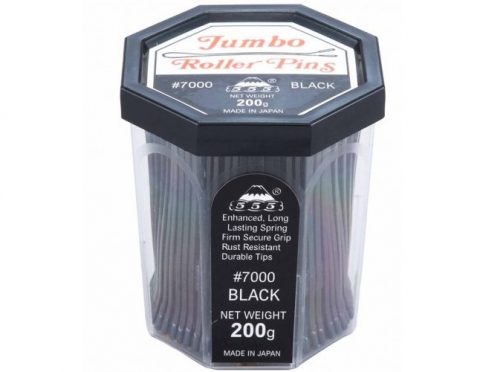 555 - Jumbo Roller pins #7000 Black 170g
