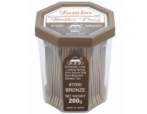 555 - Jumbo Roller pins #7000 Bronze 170g