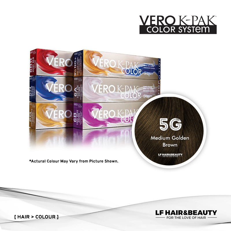 Joico Vero K-PAK Color 5G Permanent Color - Medium Golden Brown 74ml