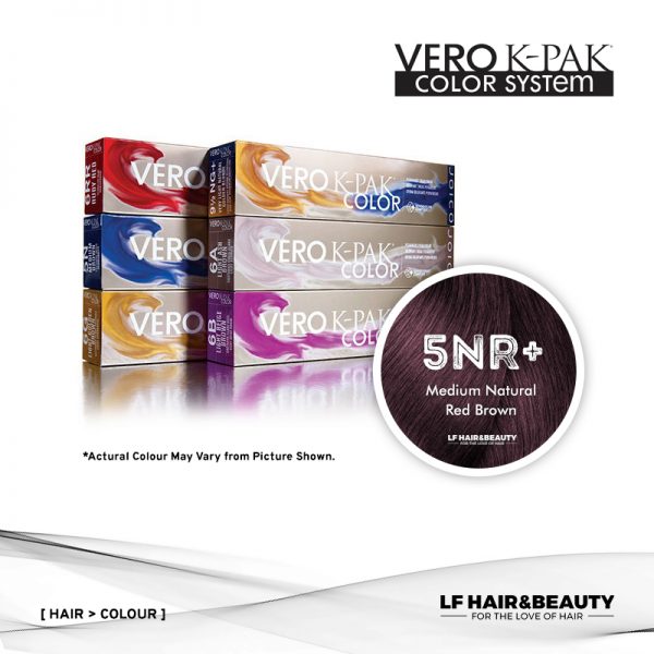 Joico Vero K-PAK Age Defy 5NR+ Permanent Color - Medium Natural Red Brown 74ml
