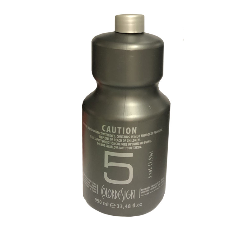 Color Design 5vol (1.5%) Oxidizing Emulsion Cream 990ml