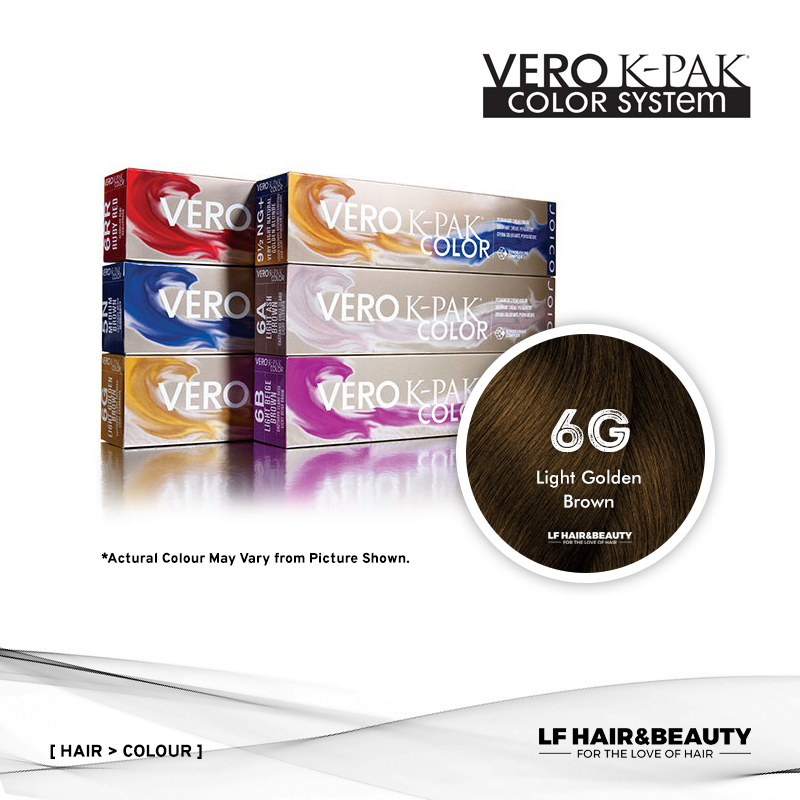 Joico Vero K-PAK Color 6G Permanent Color - Light Golden Brown 74ml