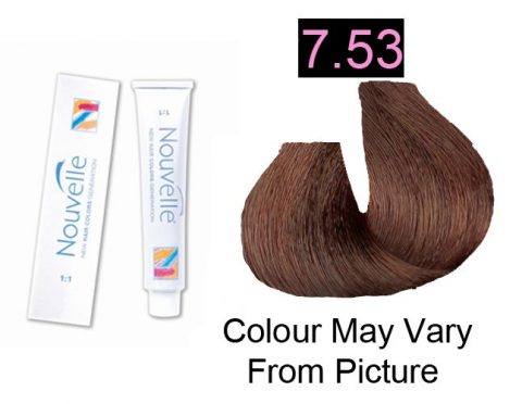 Nouvelle - Permanent Hair Color 7.53/Chestnut 100ml