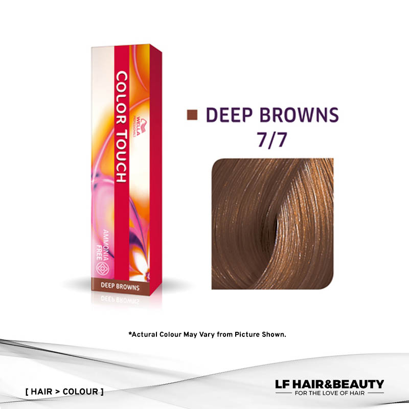 Wella Color Touch Semi-Permanent Cream 7/7 - Medium Blonde Brown 60g - LF  Hair and Beauty Supplies