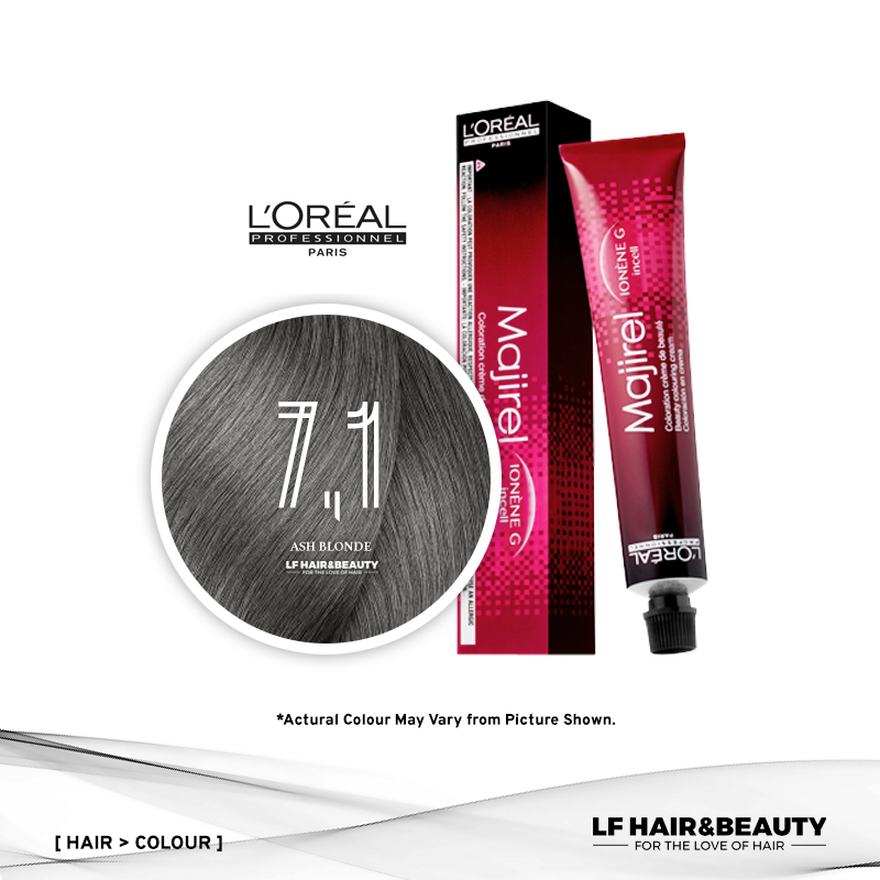 L'Oreal Majirel Permanent Hair Color  Ash Blonde 50ml - LF Hair and  Beauty Supplies