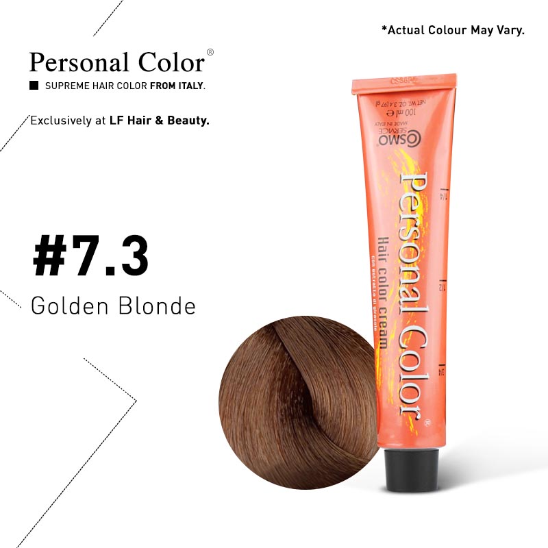 Cosmo Service Personal Color Permanent Cream 7.3 - Golden Blonde 100ml