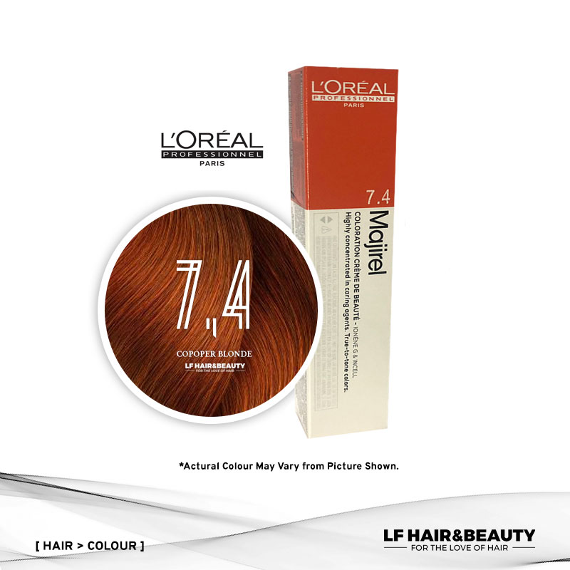 L'Oreal Majirel Permanent Hair Color  Copper Blonde 50ml - LF Hair and  Beauty Supplies