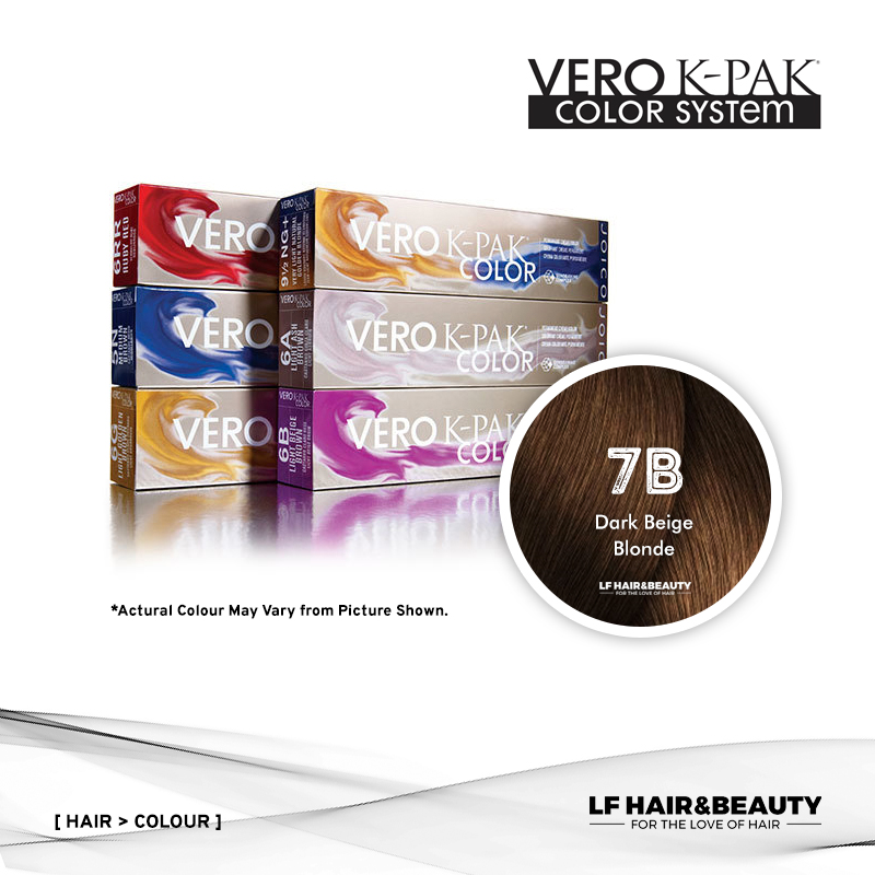 Joico Vero K-PAK Color 7B Permanent Color - Dark Beige Blonde 74ml