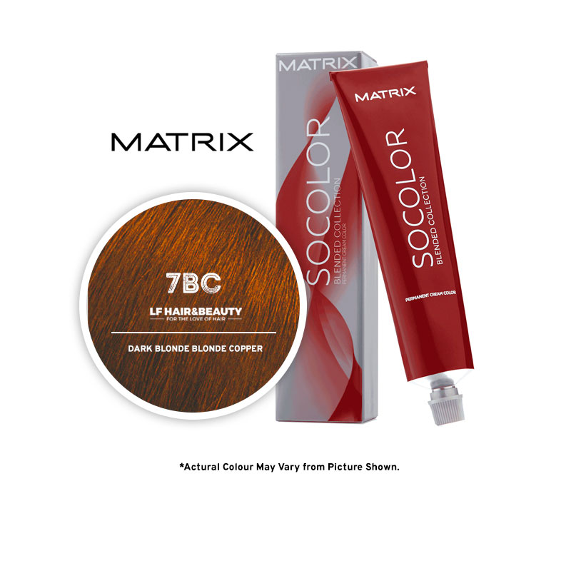 Matrix SoColor Blended Collection 7BC Dark Blonde Brown Copper - 85g