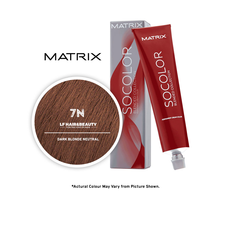 Matrix SoColor Blended Collection 7N Dark Blonde Neutral - 85g