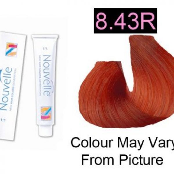 Nouvelle - Permanent Hair Color 8.43R Orange Coral 100ml