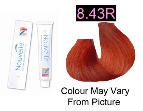 Nouvelle - Permanent Hair Color 8.43R Orange Coral 100ml