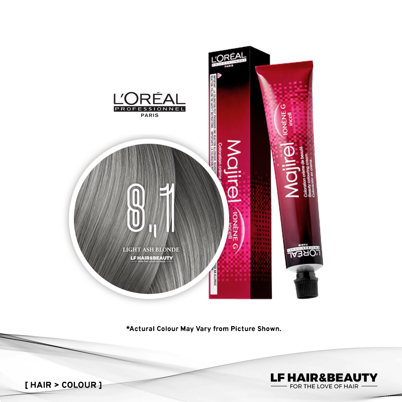 L'Oreal Majirel Permanent Hair Color 8,1 Light Ash Blonde 50ml
