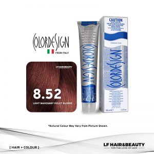 Color Design Permanent Hair Color 8.52 Light Mahogany Violet Blonde 100ml