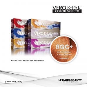Joico Vero K-PAK Age Defy 8GC+ Permanent Color - Medium Golden Copper Blonde 74ml