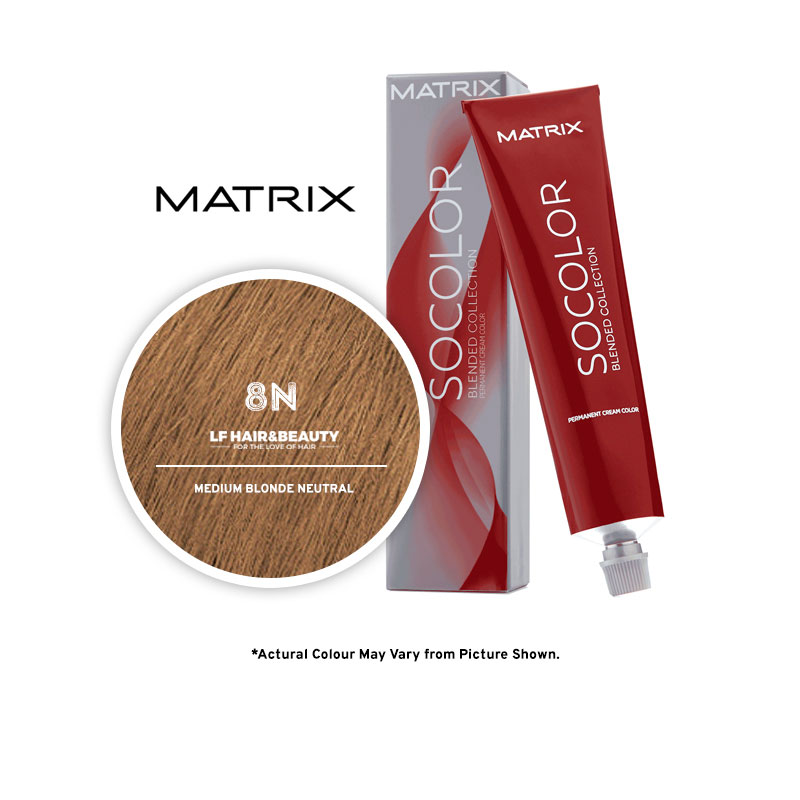 Matrix SoColor Blended Collection 8N Medium Blonde Neutral - 85g