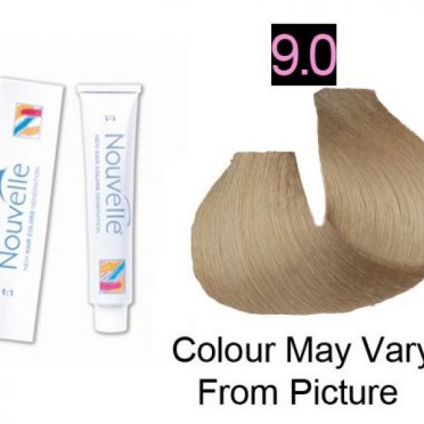 Nouvelle - Permanent Hair Color 9.0/Very Light Blonde Plus 100ml
