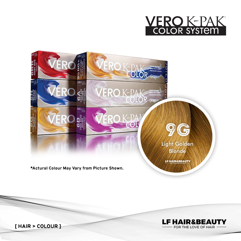 Joico Vero K-PAK Color 9G Permanent Color - Light Golden Blonde 74ml