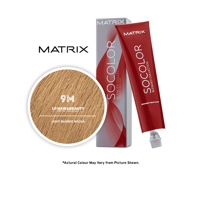 Matrix SoColor Blended Collection 9M Light Blonde Mocha - 85g