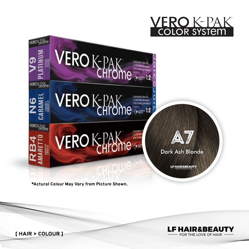 Joico Vero K-PAK Chrome A7 Demi Permanent - Dark Ash Blonde 60ml