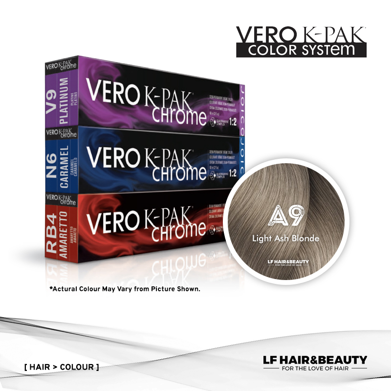 Joico Vero K-PAK Chrome A9 Demi Permanent - Light Ash Blonde 60ml