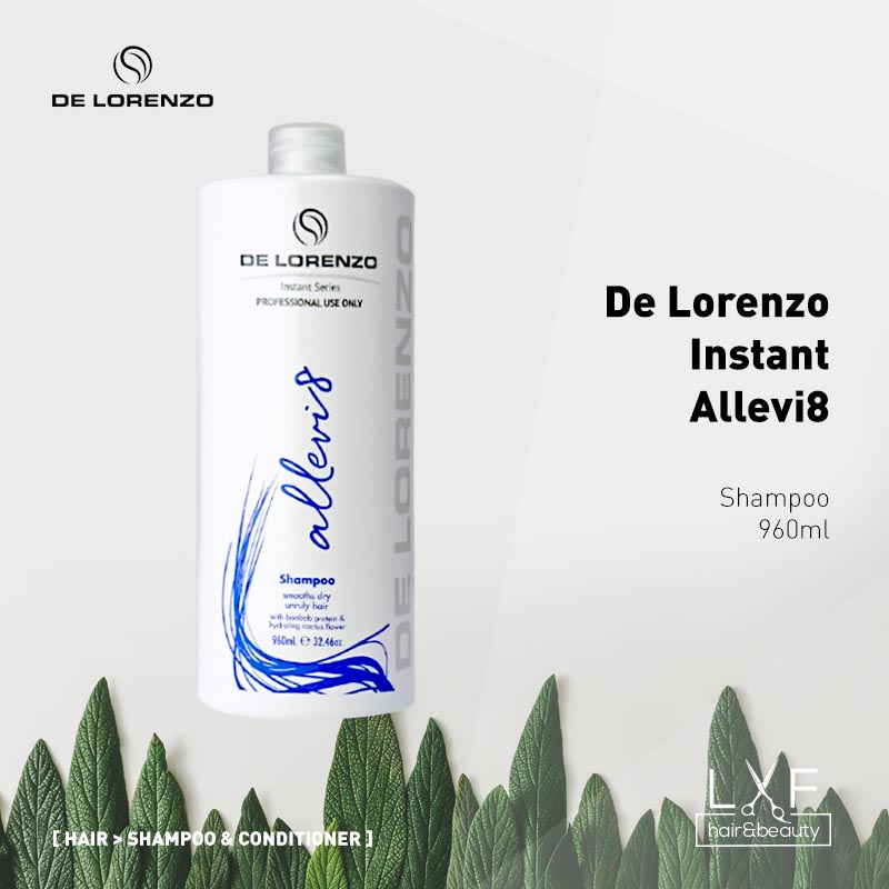 De Lorenzo Instant Series Allevi8 Shampoo 960ml
