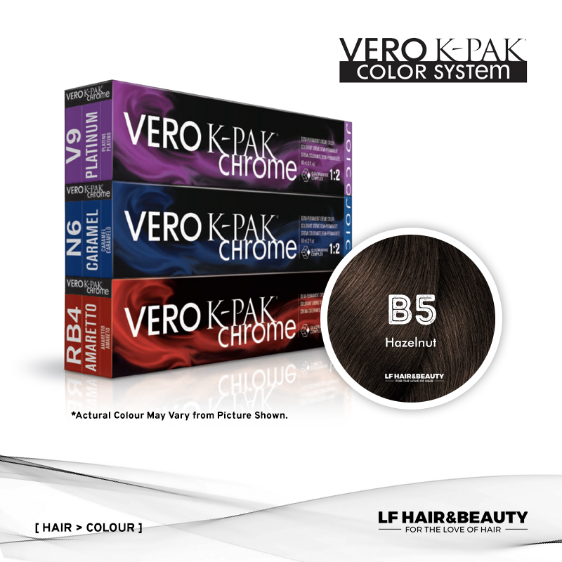 Joico Vero K-PAK Chrome B5 Demi Permanent - Hazelnut 60ml