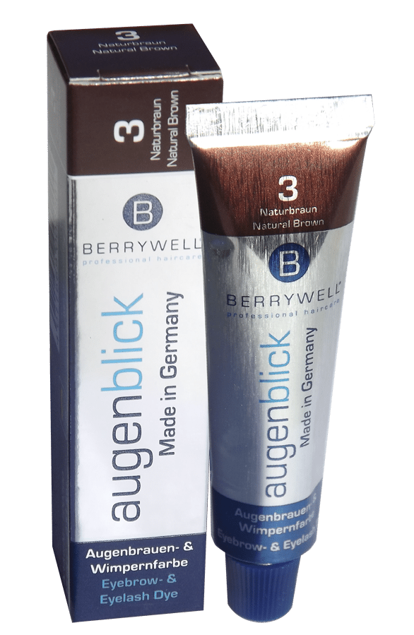 BERRYWELL - Eyebrow & Eyelash Dye 15ml - no.3 Natural Brown