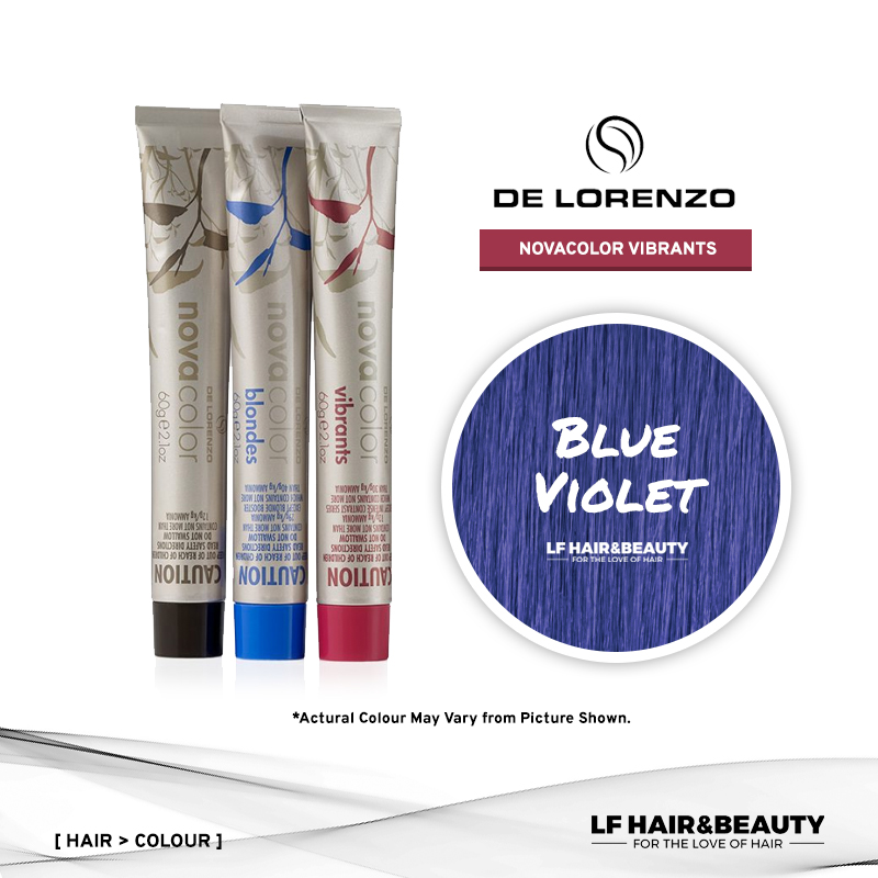 De Lorenzo NovaColor Permanent Colour Blue Violet 60g