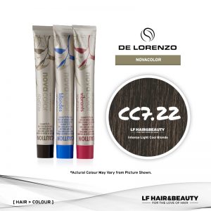 De Lorenzo NovaColor Permanent Colour CC7.22 - Intense Light Cool Blonde 60g