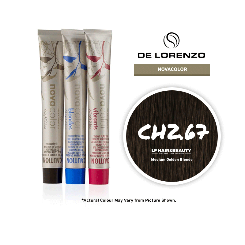 De Lorenzo NovaColor Permanent Colour CH2.67 - Midnight Chocolate 60g