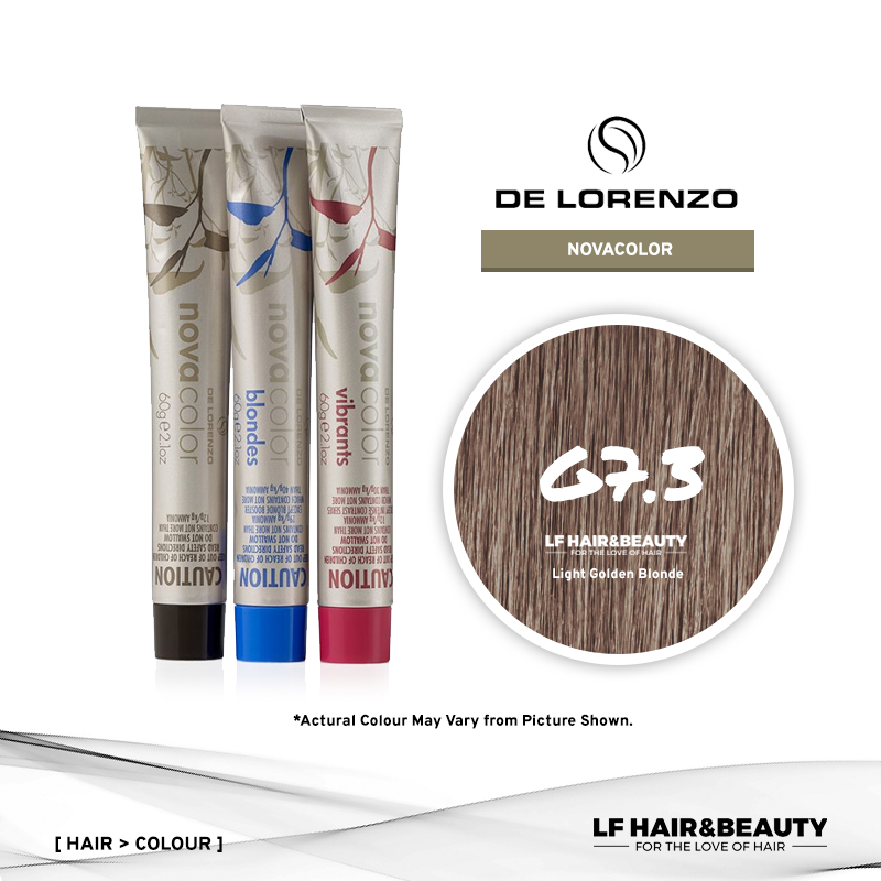 De Lorenzo NovaColor Permanent Colour G7.3 - Light Golden Blonde 60g