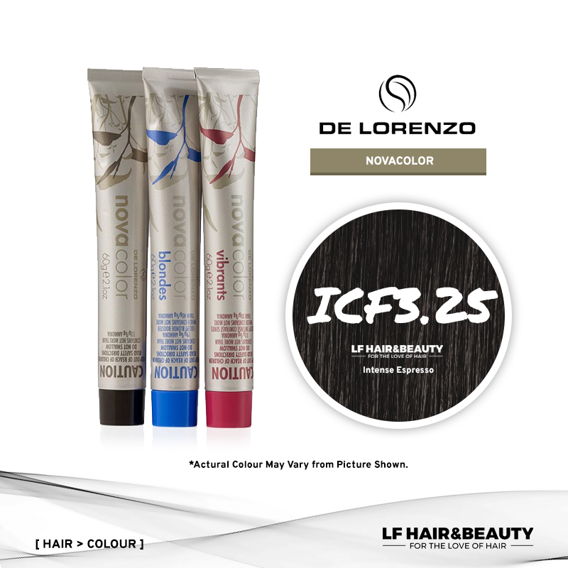 De Lorenzo NovaColor Permanent Colour ICF3.25 - Intense Espresso 60g