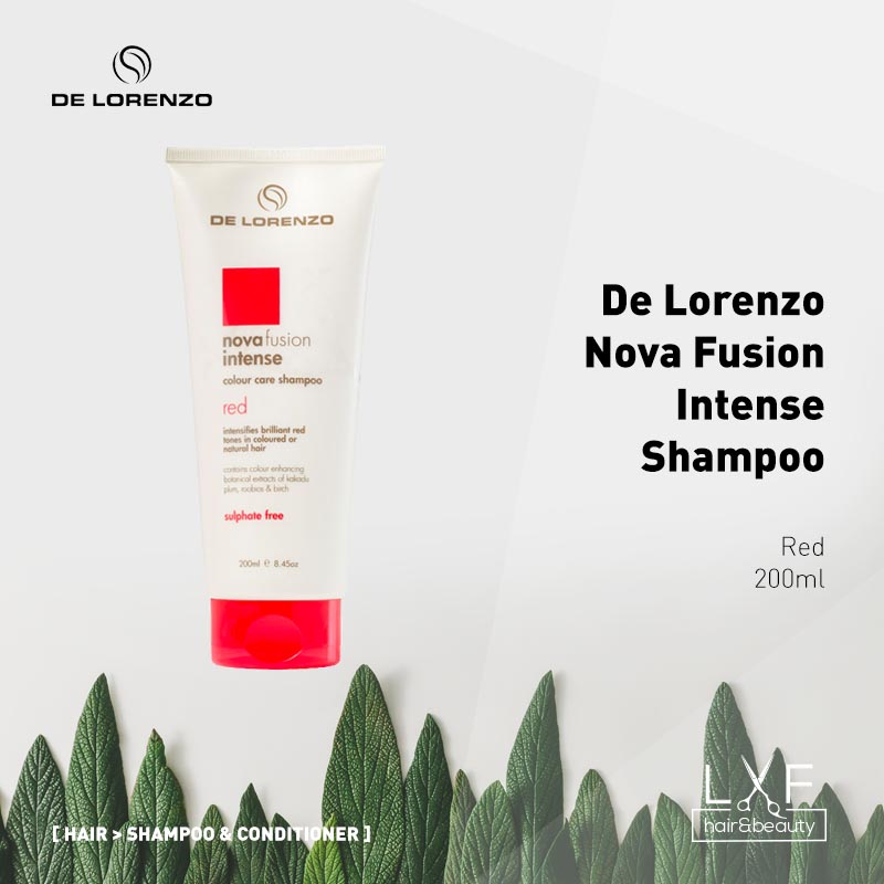 De Lorenzo Nova Fusion Colour Care Shampoo Intense Red 200ml