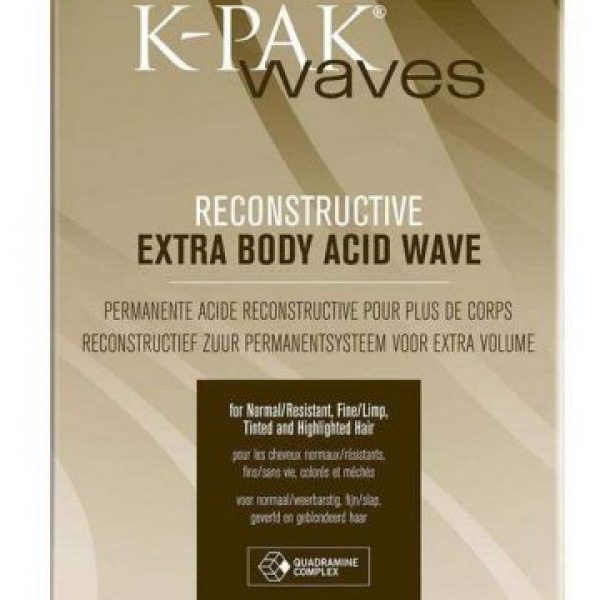 K-PAK WAVES RECONSTRUCTIVE EXTRA BODY ACID WAVE FOR NORMAL/ RESISTANT FINE/ LIMP