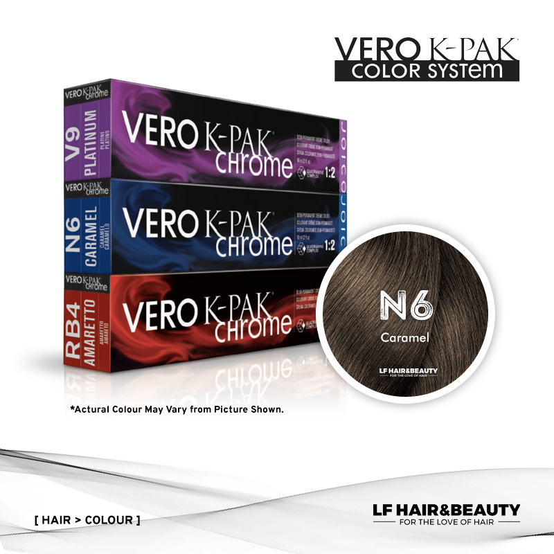 Joico Vero K-PAK Chrome N6 Demi Permanent - Caramel 60ml
