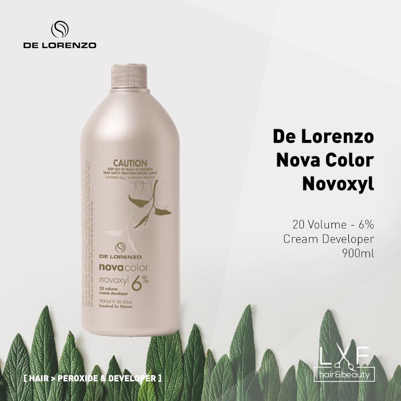De Lorenzo Nova Color Novoxyl Creme Developer 6% 20 Vol 900ml