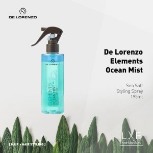 De Lorenzo Elements Ocean Mist Sea Salt Styling Spray 195ml