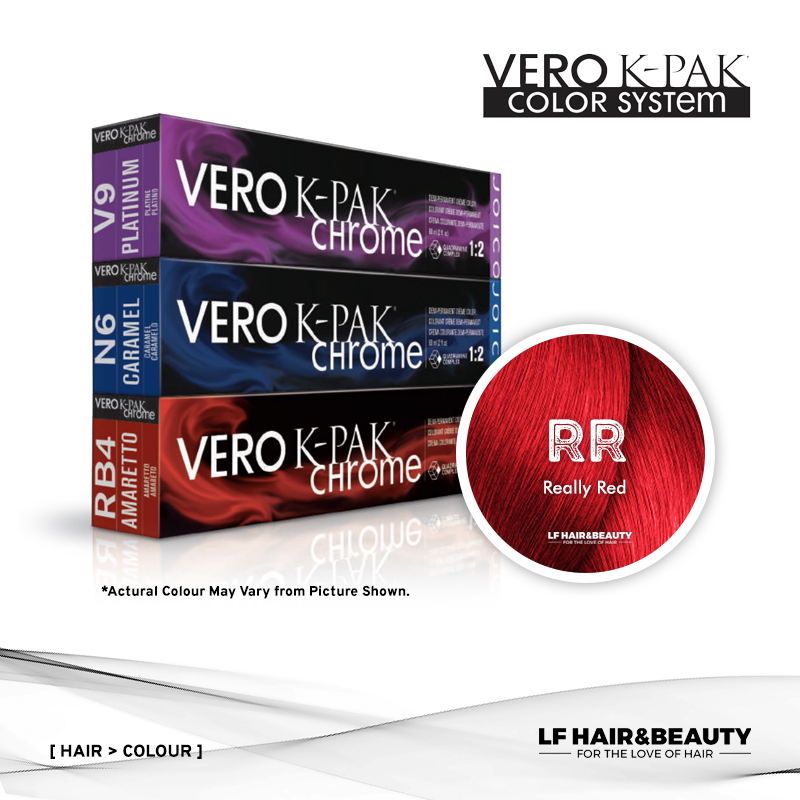 Joico Vero K-PAK Chrome RR Demi Permanent - Really Red 60ml